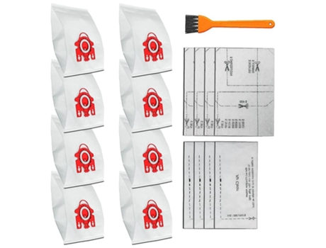 Sacos de pó de proteção de motor com filtro hepa para aspirador de pó miele fjm