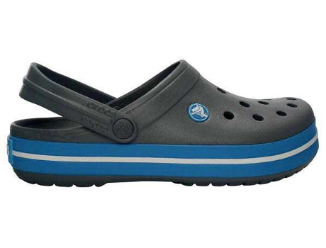 Zuecos CROCS Crocband Charcoalocean Mujer (45-46 - Gris)
