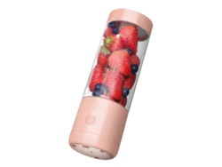 Licuadora Portátil Usb De 400 Ml, Sabor Pomelo Rosa, Doble Cuchilla, Libre De Bpa, 40 W, Mezclador De Jugo Eléctrico.