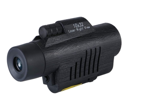 Visión Nocturna Monocular Láser Dispositivo De Visión Nocturna 10 X 32 Gran Aumento Portátil Adulto Negro BISBISOUS