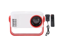 Proyector De Películas Portátil Wifi 1080p Con Rotación 360° 150ansi Y Corrección Automática, Enchufe Uk