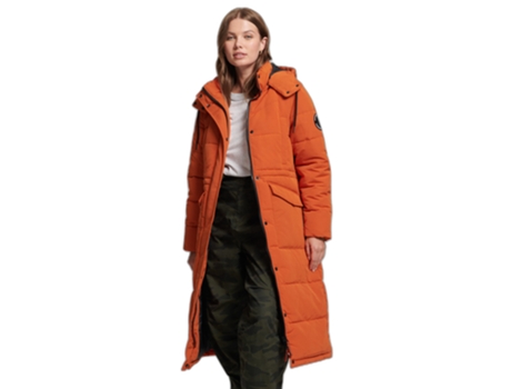 Abrigo para Mujer SUPERDRY (XS - Poliéster - Multicolor)