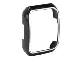 Funda protectora para reloj inteligente, resistente a arañazos, de policarbonato, para Oppo Watch 3 Pro, blanca y negra.