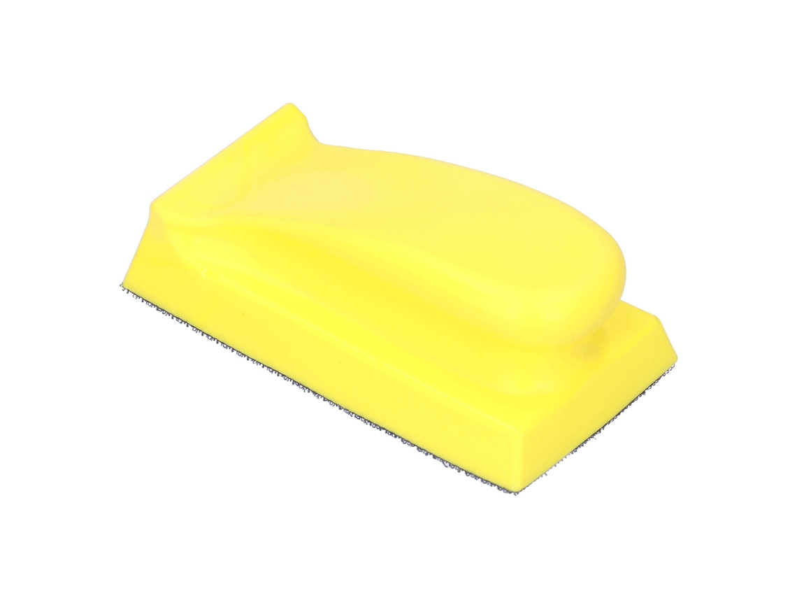 Bloque De Lijado Rectangular Manual Con Papel De Lija Autoadhesivo, Herramienta De Pulido Para Carpintería, 135x70