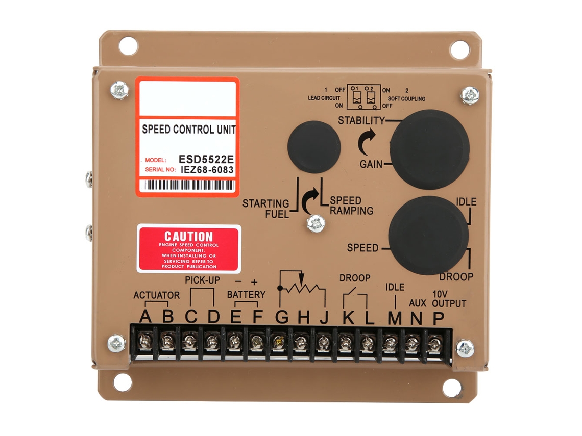 Regulador De Velocidad Esd5522e Para Generadores Accesorios Industriales Controlador De Velocidad Gobernador