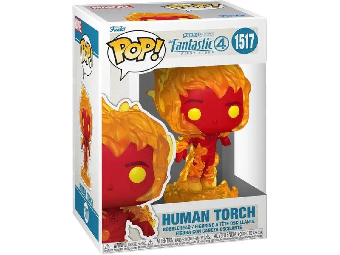 Figura FUNKO Pop! Marvel: Los 4 Fantásticos - Antorcha Humana (Posible Chase)