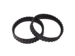 2 Piezas De Rieles De Goma Para Aspiradora Zodiac Mx8 Mx6 Y Accesorio Para Limpieza De Piscinas