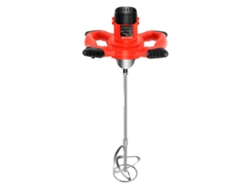 Hormigonera, 1500 W de potencia, velocidades ajustables, roja OEM.