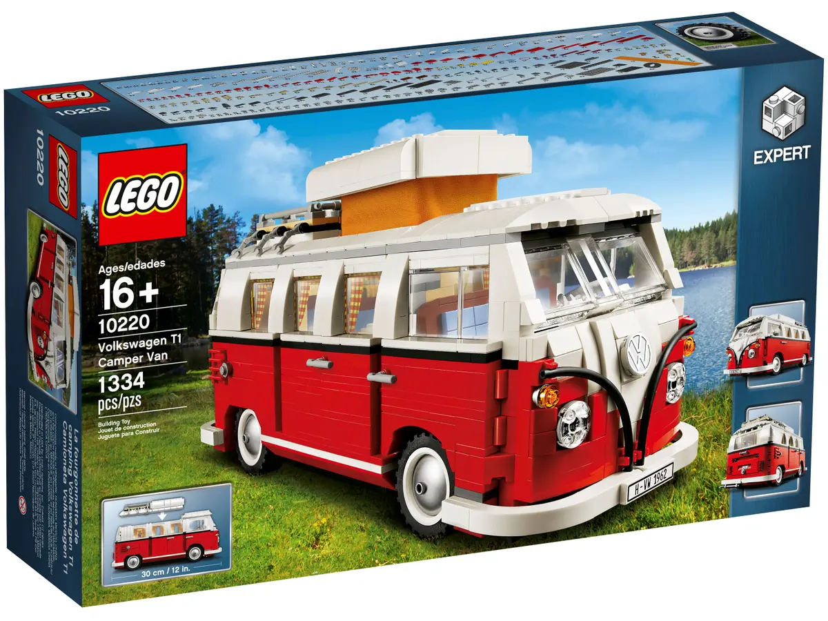 Lego Creator Expert: Autocaravana Volkswagen T1 - 10220