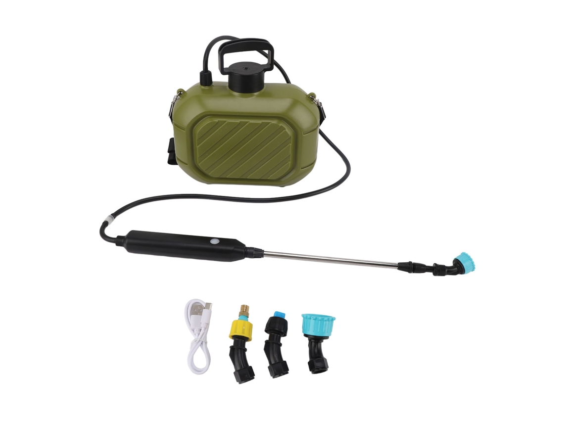 Pulverizador eléctrico portátil recargable de 5 litros para jardín
