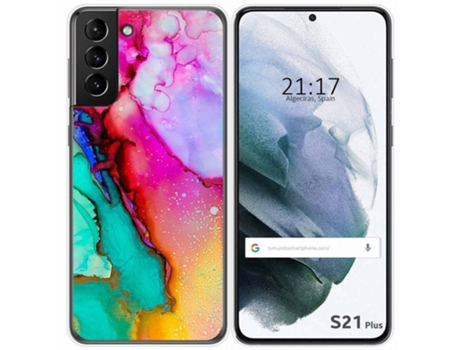 Carcasa Samsung Galaxy S21+ Plus 5G TUMUNDOSMARTPHONE Dibujos Multicolor