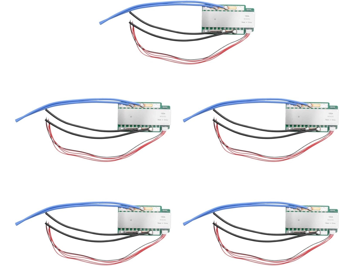 5 Placas De Protección Para Baterías Lifepo4 4s 100a 3.2v Y Arrancadores De Coche De 12.8v