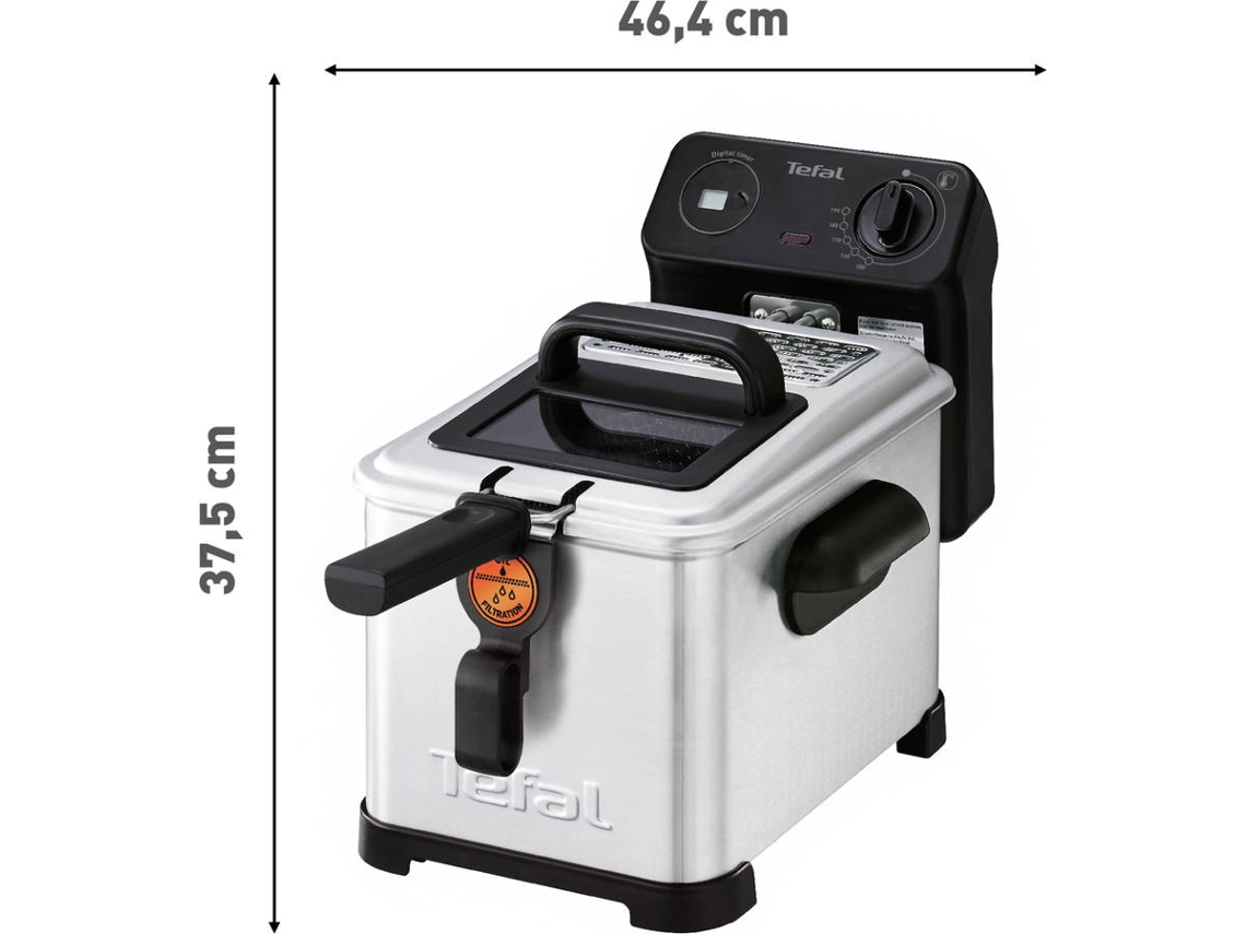 Freidora Semi-Profesional TEFAL FR5161 (1.3 kg - Inox)