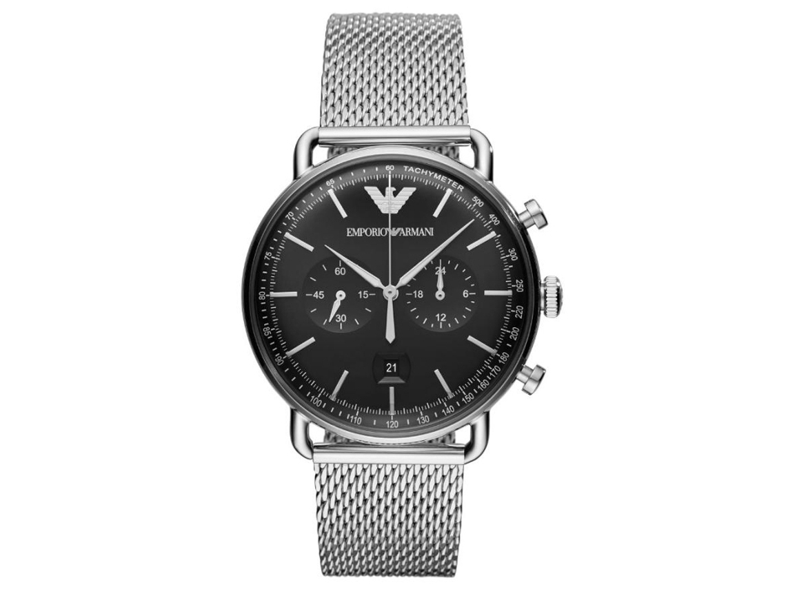 Reloj EMPORIO ARMANI Hombre (Acero Inoxidable Plateado)