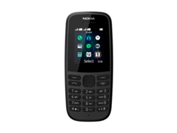 TELEMÓVEL NOKIA 105 PRETO 2019