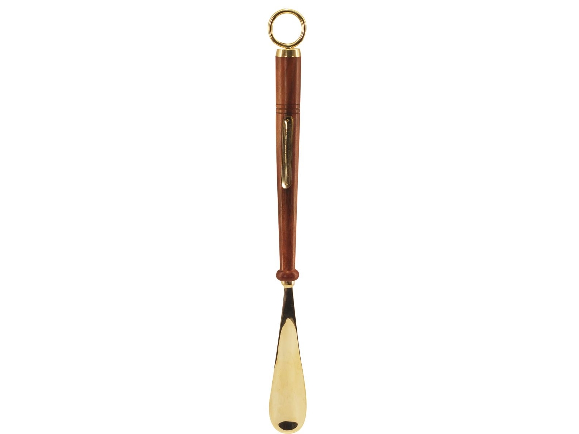 Calzador Con Mango De Madera Decoración Náutico Colección Dorado Signes Grimalt Decor And Go