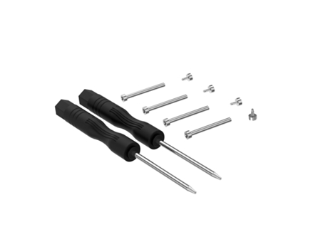 Conector Correa de reloj Vástago Adaptador de tornillo Negro 15 mm Garmin 235/15 mm