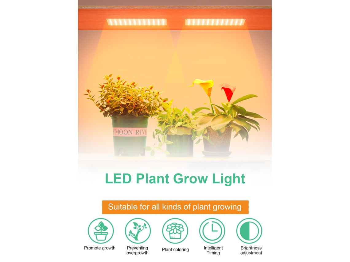 2026-luz De Crecimiento Led De Espectro Completo Para Plantas, Panel Quantum Usb 5v Interior Colgante