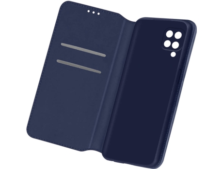 Carcasa Samsung Galaxy M12 AVIZAR FOLIO-ELEC-BL-M127F Libro Azul