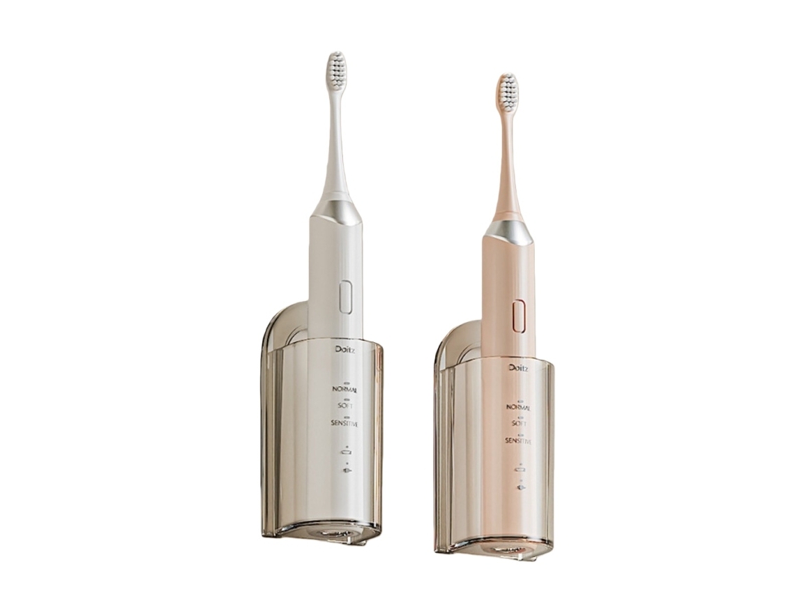 Soporte Para Cepillo De Dientes Eléctrico, Montaje En Pared, 2 Unidades - Sin Necesidad De Taladrar