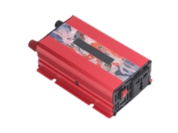 Inversor Dc A Ac De 3000w Onda Senoidal Modificada Con Pantalla Lcd Puerto Usb 2.0 Ventilador Dc24v Rojo