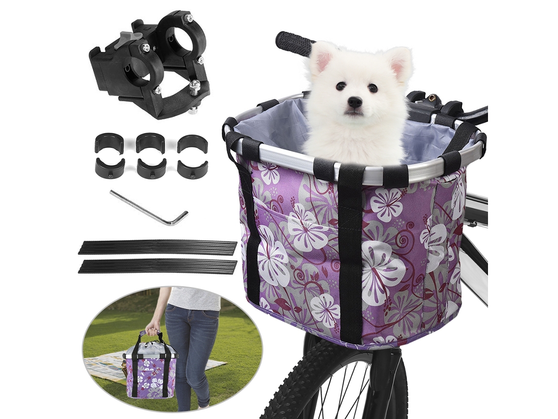 Cesta delantera para transportar mascotas para bicicletas Doorslay