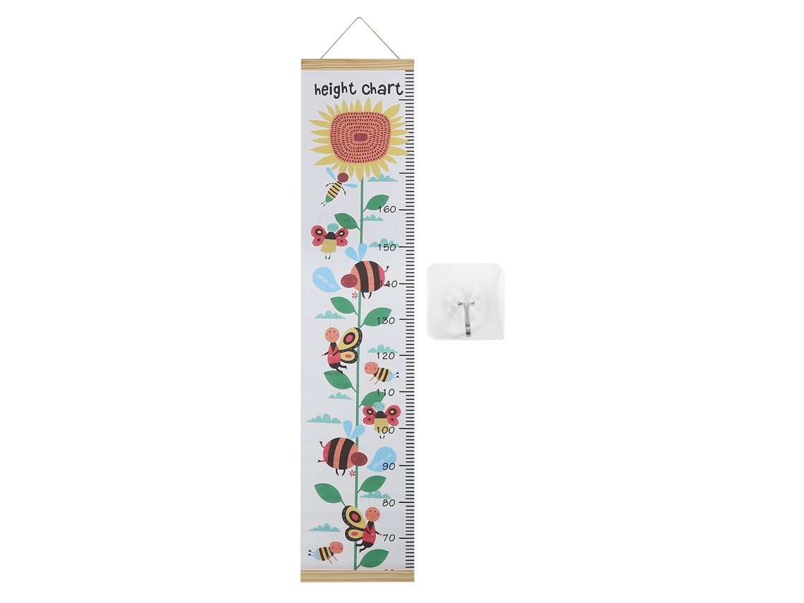 Tabla De Crecimiento Infantil, Regla De Altura Decorativa Para Colgar En La Pared Para Niños