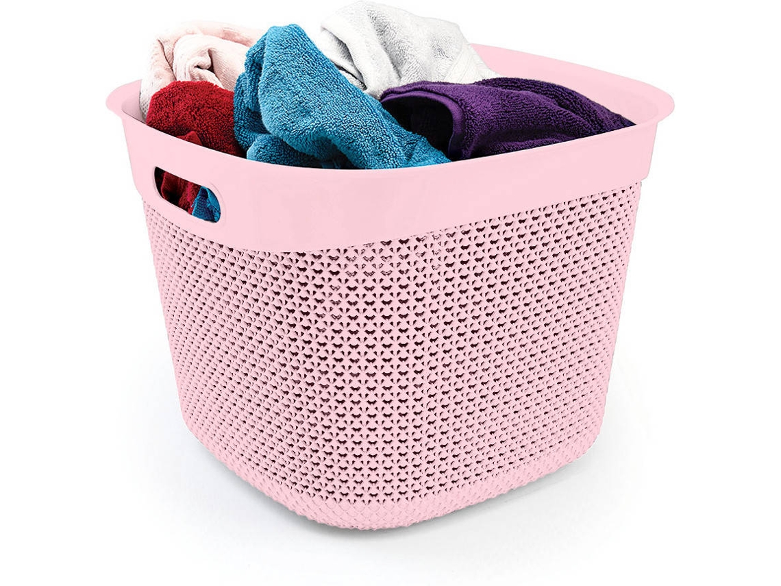 Cesta Cuadrada 7h HOUSE Alta Rosa 36 Litros