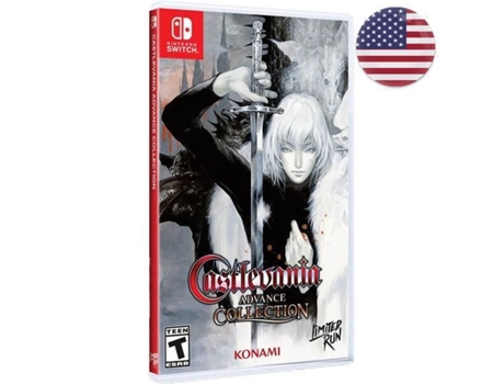 Castlevania Advance Usa Collection Aria Of Sorrow Portada-Juego-Switch