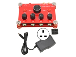 Amplificador De Auriculares 4 Canales Con Control De Volumen Independiente Módulo De Potencia