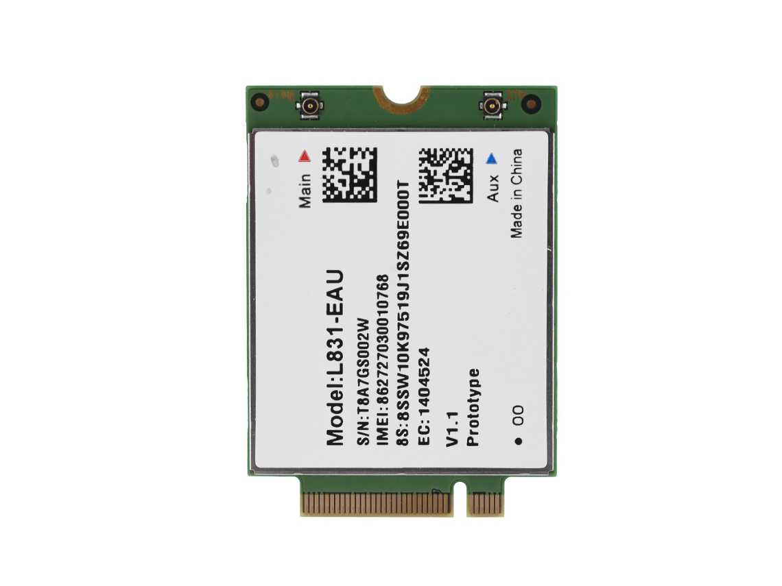 Módulo 4G (Comunicación de red inalámbrica 4G) L831-eau Módulo 4G, Tarjeta de módulo para Thinkpad