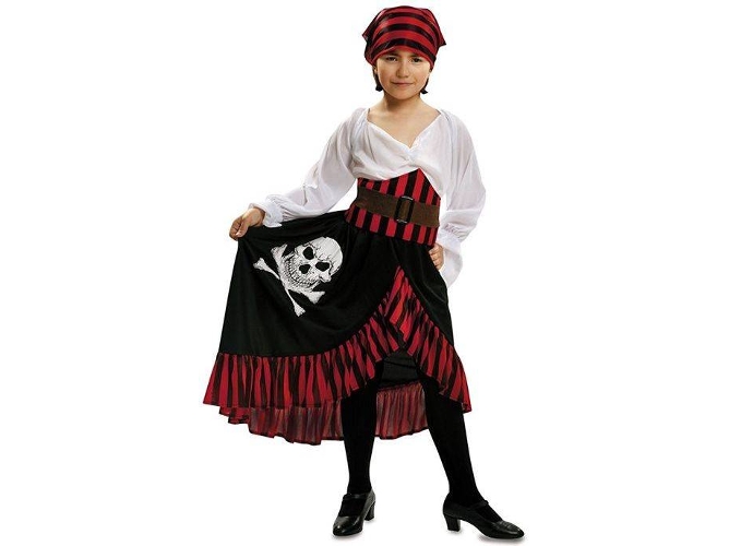 Disfraz de Niña VIVING Pirata