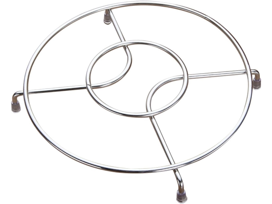Té, Pp, Decoración, Cocina, Soporte Vaporizador De Acero Inoxidable De Varios Pies