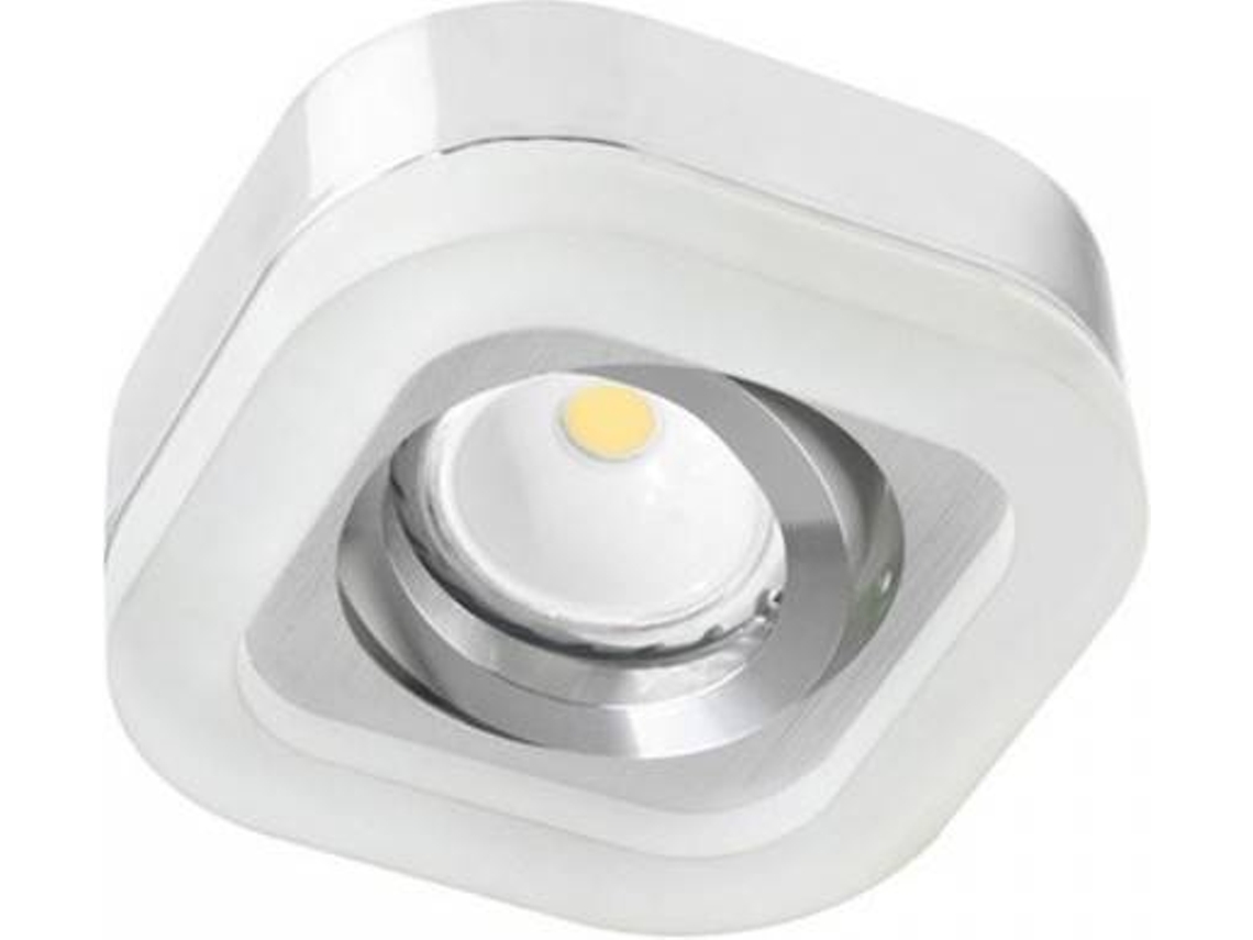 Lámpara de Techo CRISTALRECORD Fusion (Blanco - GU10 y GX 5.3 - 2.4W - Acero - Aluminio - Metacrilato)