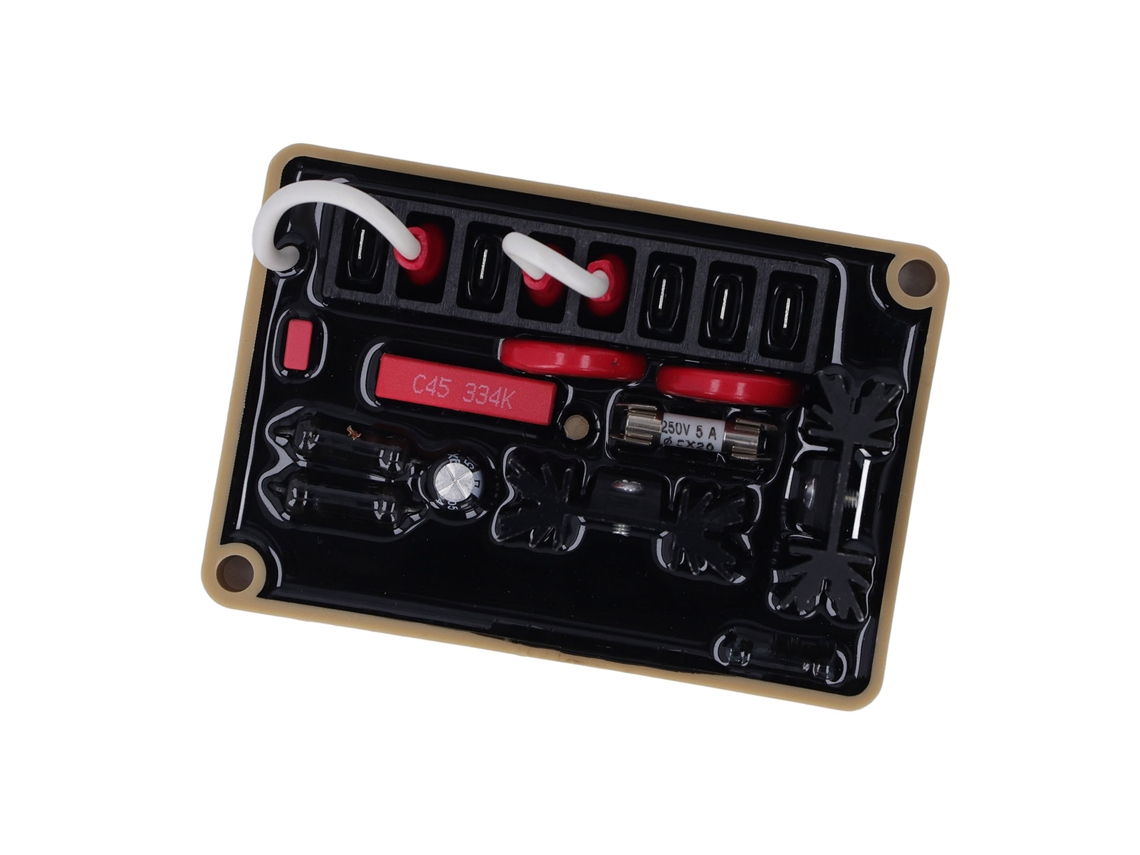 Veloriskku-regulador Automático De Voltaje Avr Para Generador Con Protección De Bajo Frecuencia 190-240v