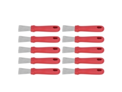 Cuchillas para masa Baok-10 de acero inoxidable duradero con mango antideslizante, diseño ergonómico para plancha, pintura y mesas.