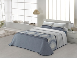 Colcha JVR Colman (Poliéster - Azul - 160 cm)