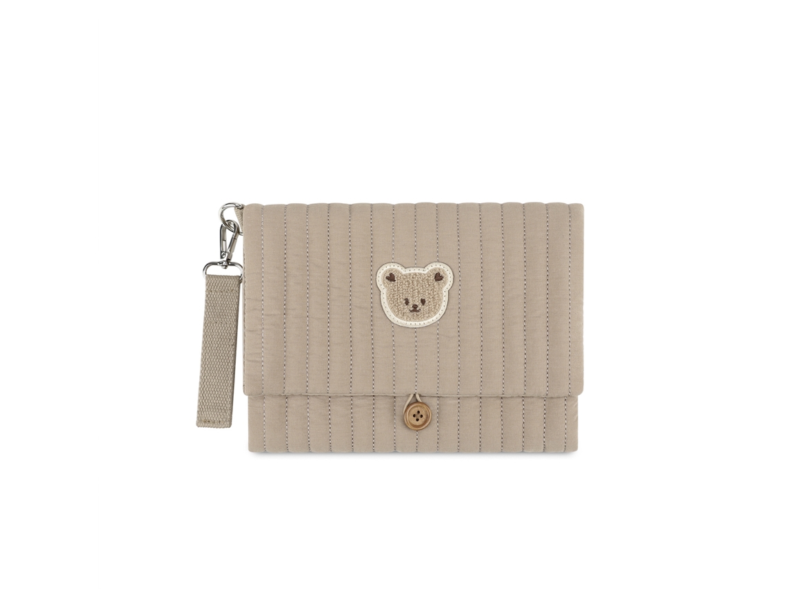 Bolsa plegable para guardar artículos de bebé durante el viaje, bolsa colgante multifuncional. Marrón Yunzii