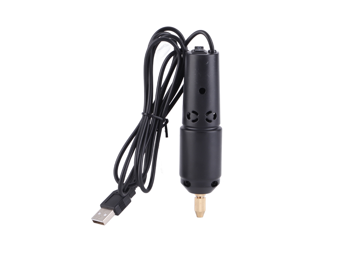 Mini Taladro Eléctrico Rotativo Con Usb Y Kit De Perforación De 360 Grados Para Pulir Piedras, Perlas Y Jade.