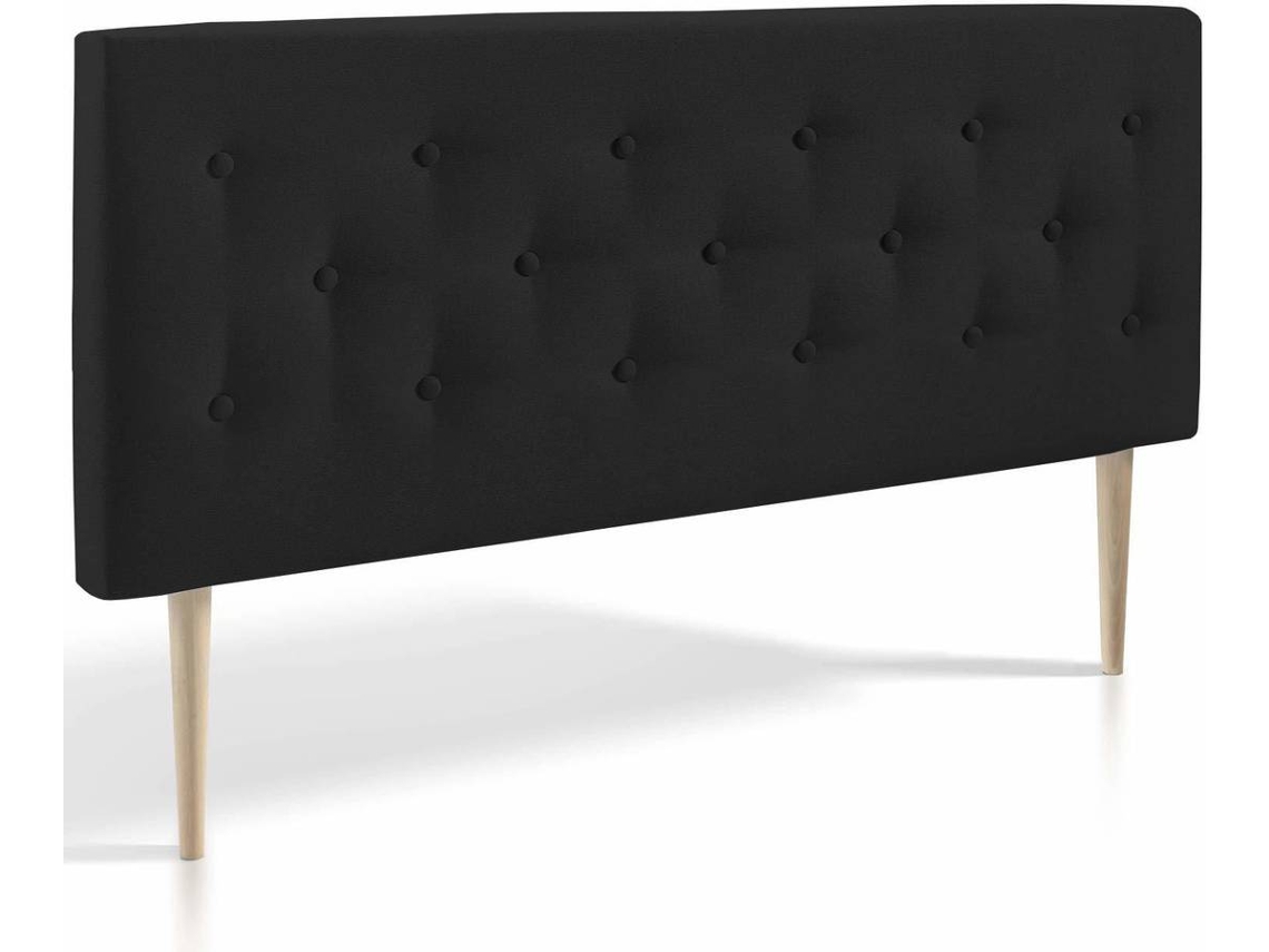 Cabecero de Cama MARCKONFORT Oslo Capitone (Gris - 140 x 60 x 8 cm)
