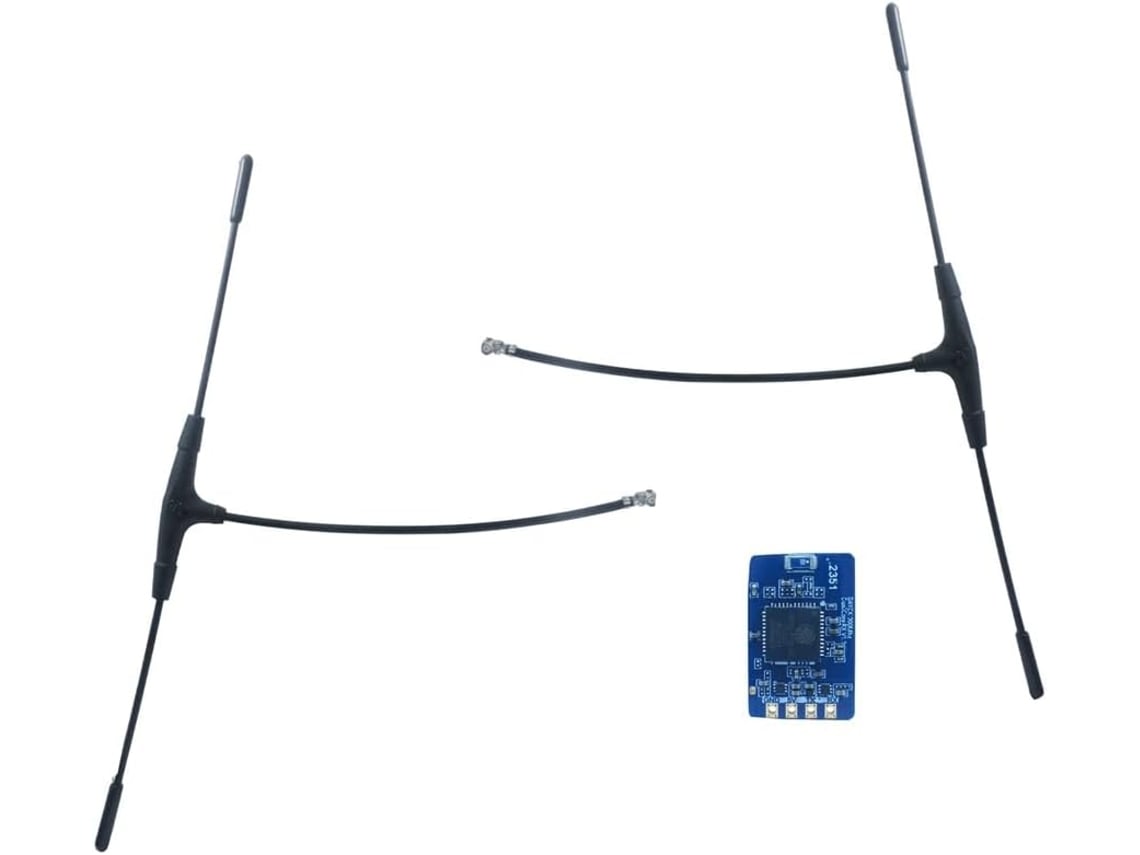 Receptor De Diversidad Elrs Rx 915 Mhz 868 Dual Core Tcxo Doble Antena
