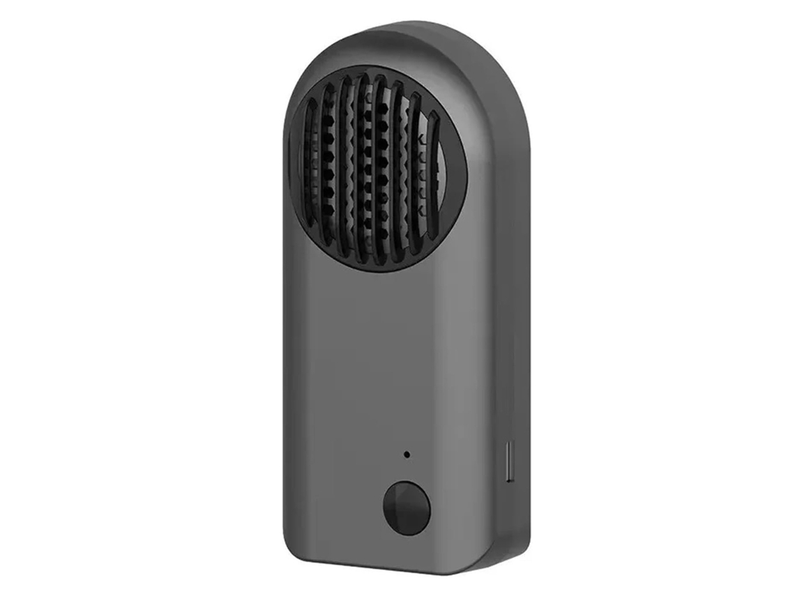 Eliminador De Olores Electrónico Inteligente Para Coche, Refrigerador Doméstico, Purificador De Ozono (gris Oscuro) (negro)