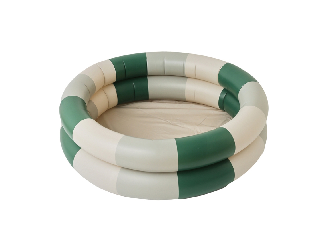 2026-piscina Hinchable Para Niños Redonda Con Fence De Seguridad Multifuncional Piscina De Bolas Infantil Para Interior Y Exterior Verde