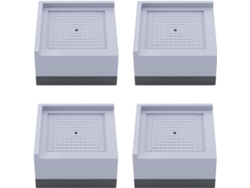 Mufern Paquete De 4 Almohadillas Para Pies De Lavadora, Almohadillas Cuadradas Antivibración, Almohadillas