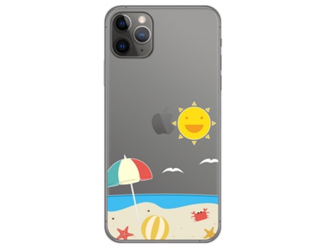 Carcasa iPhone 11 Pro (5.8) TUMUNDOSMARTPHONE Dibujos Transparente Multicolor