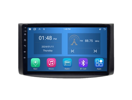 Autoradio 4GB RAM64GB ROM ROVERONE para Chevrolet Captiva I 1 2006 - 2011 CarPlay Android Coche Radio Bluetooth Navegación