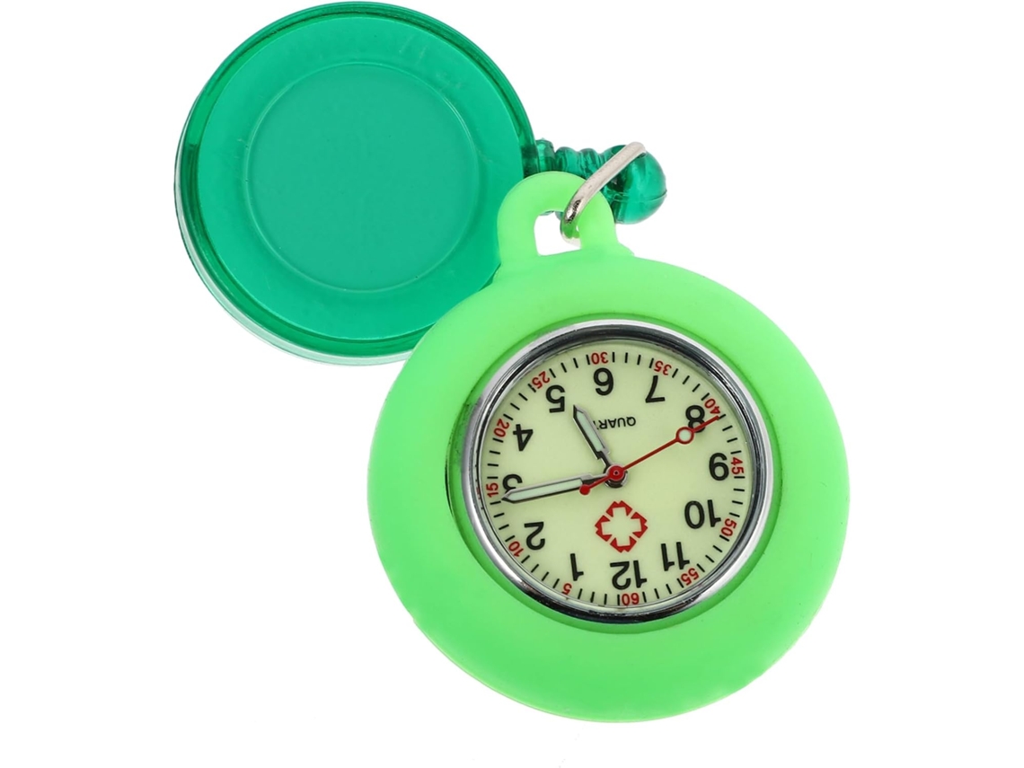 Reloj Bolsillo Luminoso Diseño Sencillo Elegante Ideal Regalo Hospitales Cumpleaños Movimiento Cuarzo Portátil
