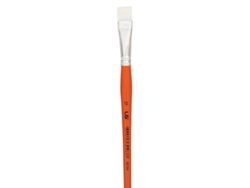 LG Nº12 Cepillo Spat Hair Blanco para Tela