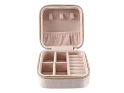 Vitrina de joyería negra de 5 niveles con forma de arco, ideal para guardar anillos, aretes, collares y otras joyas. Hengjian