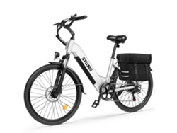 Eskute C202 Bicicleta Eléctrica 250w 48v17.5ah 26'' Accesorios - Blanco